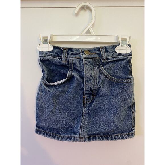Vintage Jordache Kids Denim Skirt size 8 - Picture 1 of 10